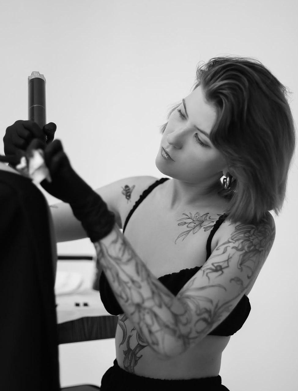 Artist at work